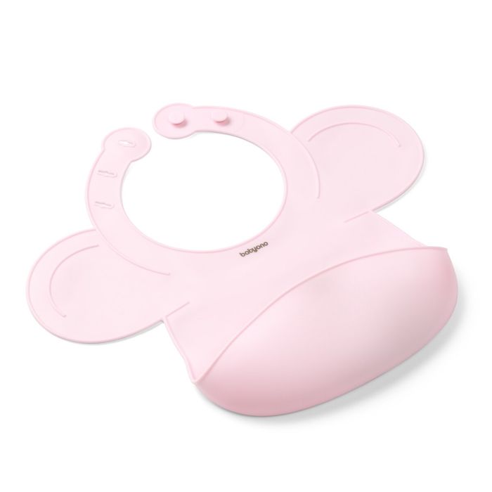 Babyono seilinukas silikoninis užsegamas rožinis 1639/02