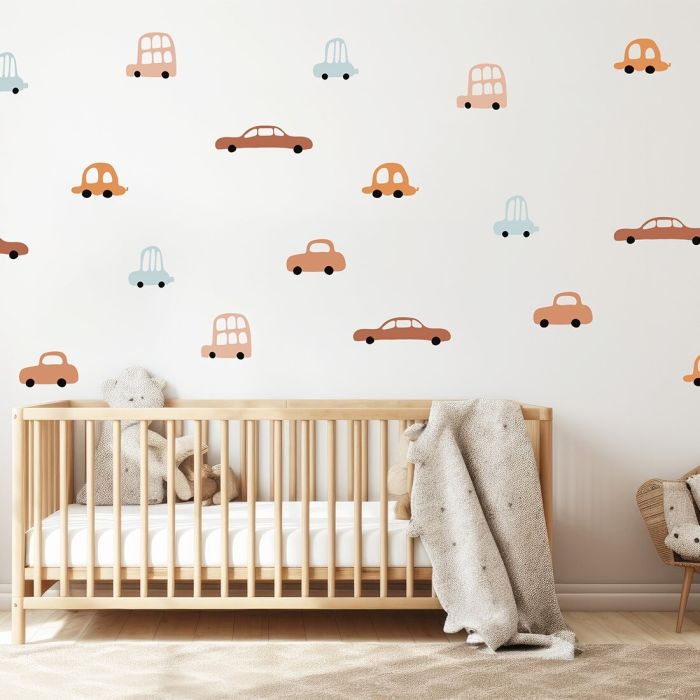 Pastelowe Love lipdukai sienoms mašinytės boho II