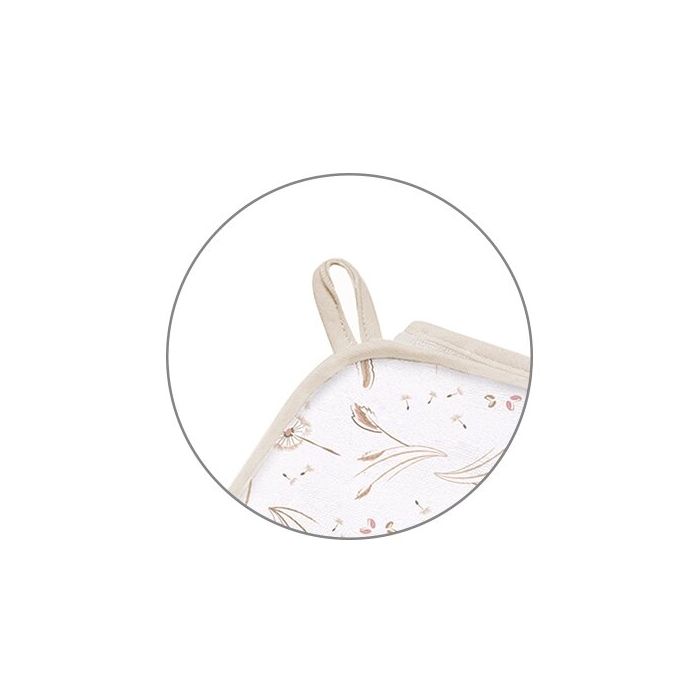 BabyOno rankšluostis su gobtuvu frotinis 100x100 kreminis 1552/04