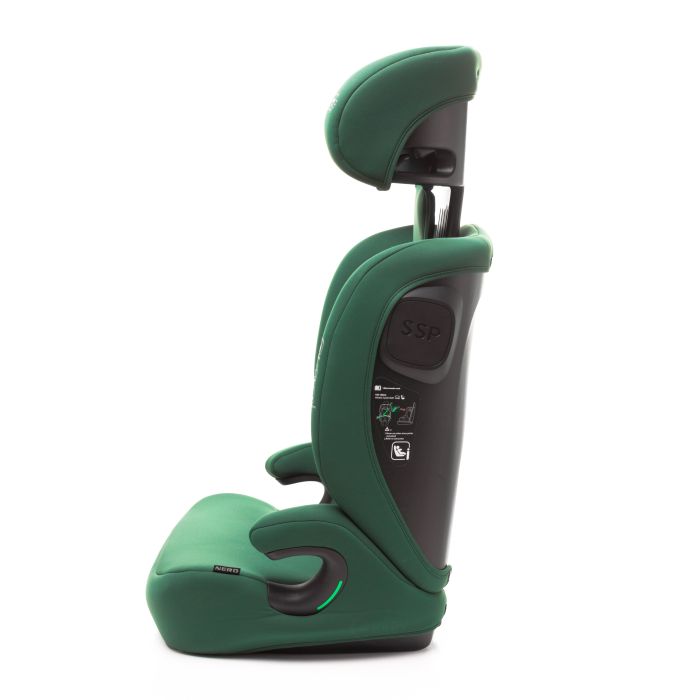 4Baby autokėdutė NERO 100-150CM tamsiai žalia I-SIZE