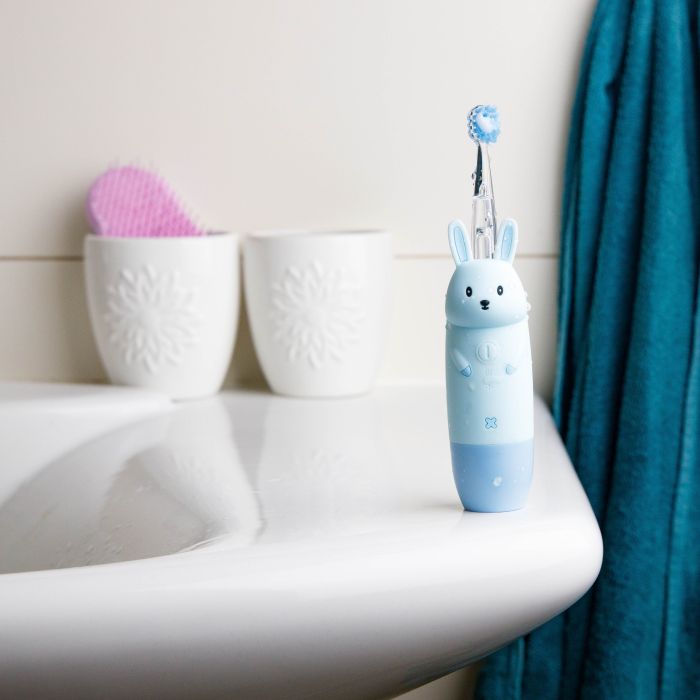 InnoGiO elektrinis dantų šepetėlis triušis mėlynas GIO-455BLUE