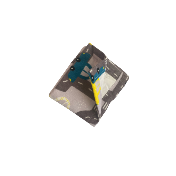 Daugkartinis neperšlampamas paklotas 45x55cm "Cars"