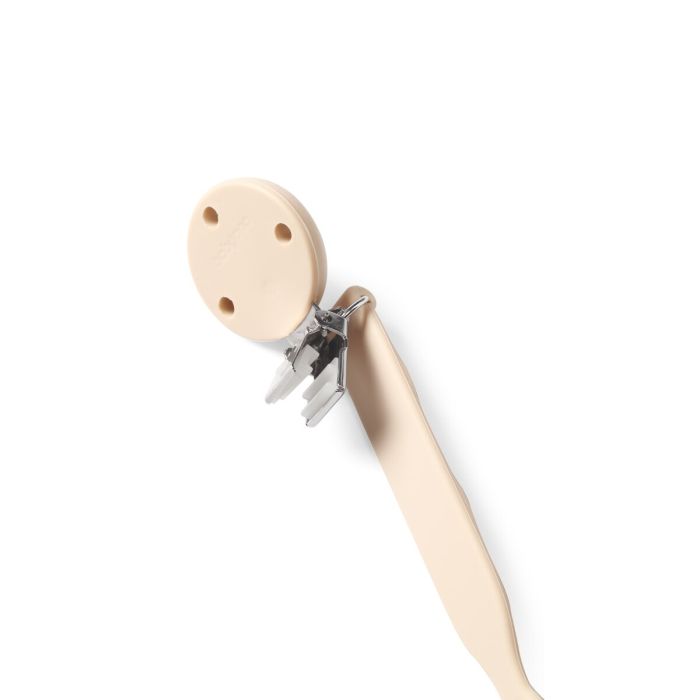 BabyOno čiulptuko laikiklis silikoninis kreminis 1469/03