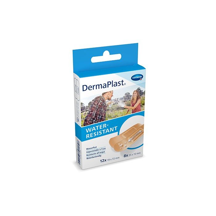 DermaPlast WATER-RESISTANT pleistrų rinkinys N20 2 dydžių