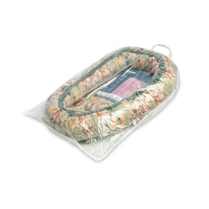 Kūdikio lizdelis "Floral green" 