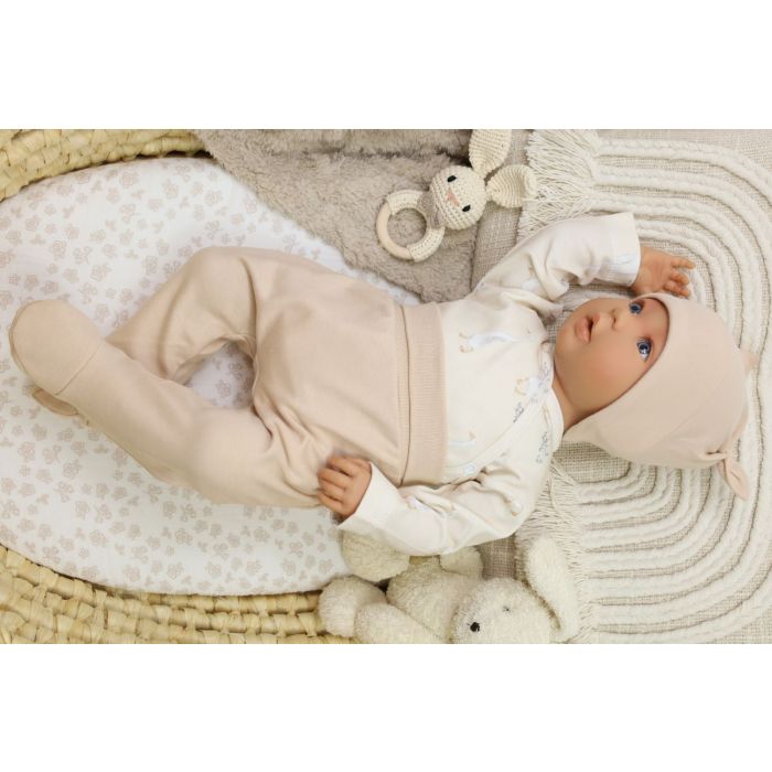 Drabužėliai kūdikiui "Goose beige" 2 dalių