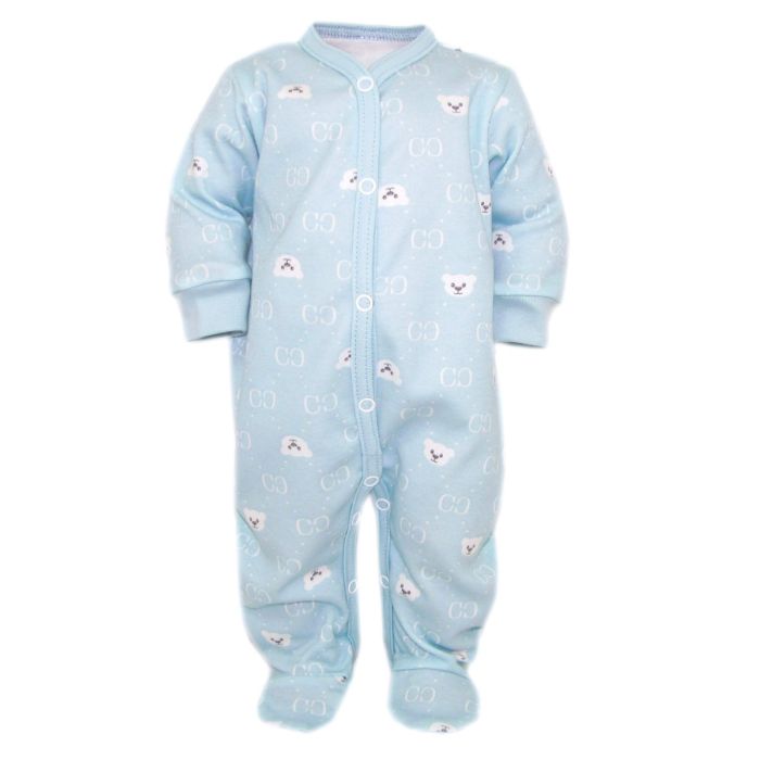 Šliaužtinukai kūdikiui "Bear glamour mint " 
