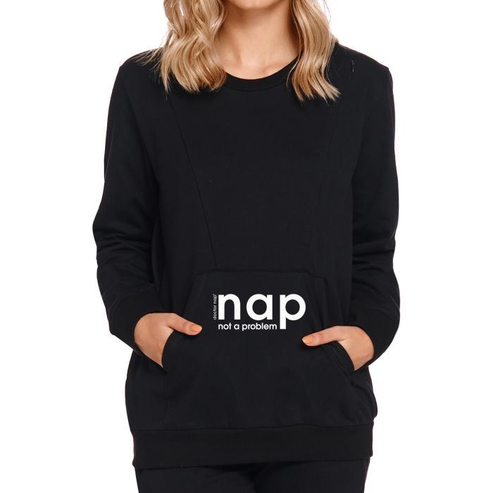 Džemperis nėščiosioms ir maitinančioms "Olivia black"