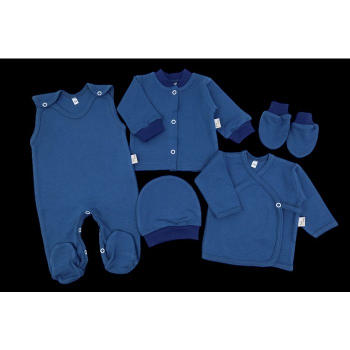 Kūdikio kraitelis - drabužėliai naujagimiui "Blank fiord" 5 dalių