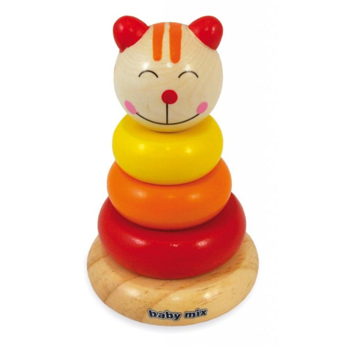 Medinė piramidė "Kačiukas"