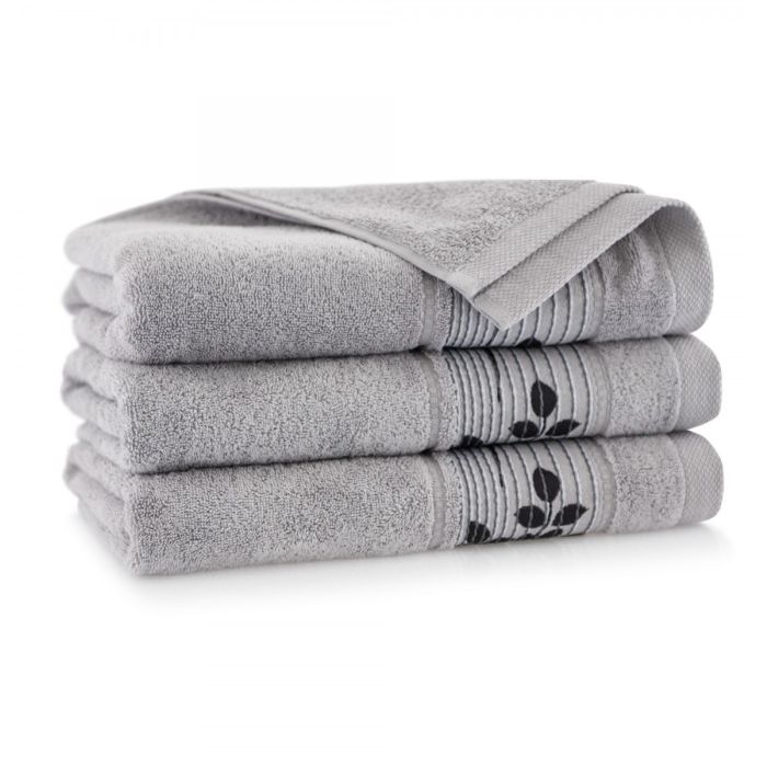 Rankšluostis "Music" 140x70 cm pilkos spalvos