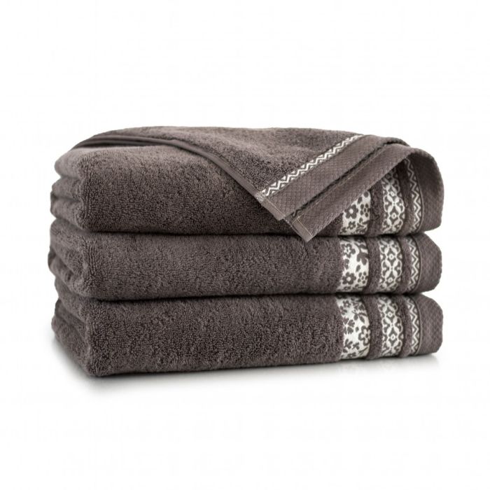 Rankšluostis "Palermo" 140x70 cm rudos spalvos