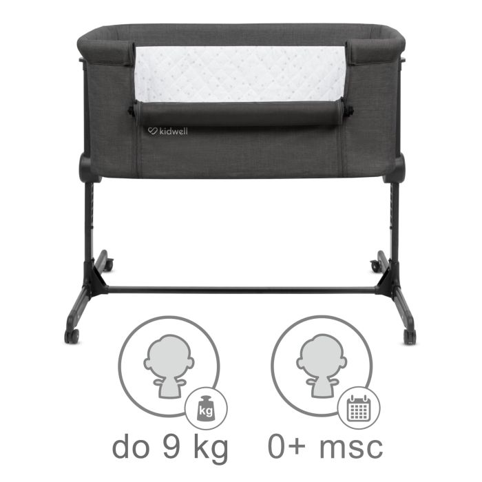 Kidwell pristatoma lovytė SNUZZY tamsiai pilka