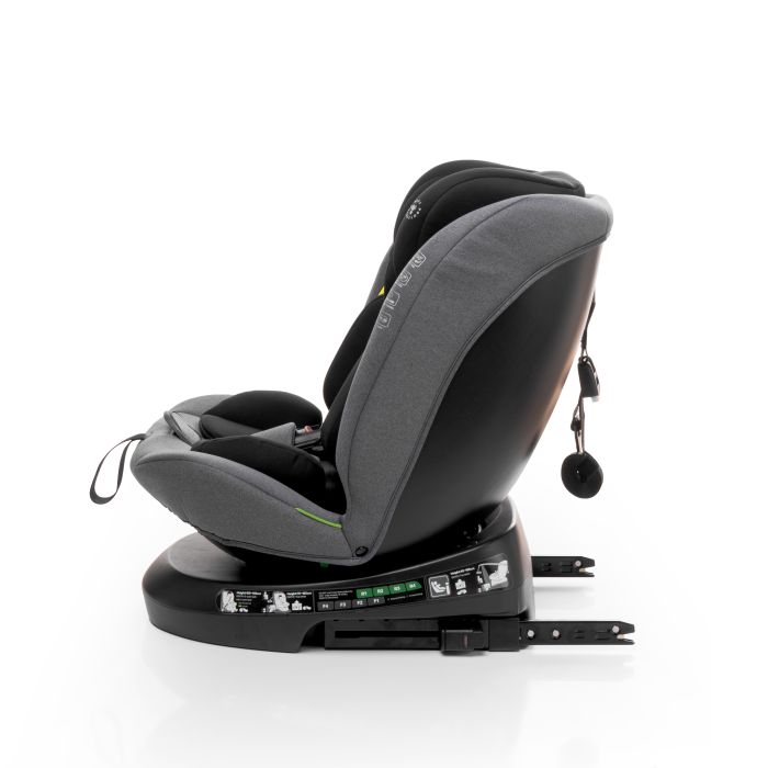 4Baby autokėdutė MATT-FIX 40-150CM I-SIZE tamsiai pilka
