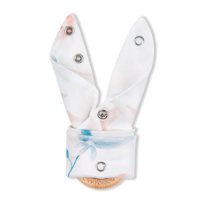 Bocioland seilinukas-šalikas, kramtukas, gėlės, BOC0103