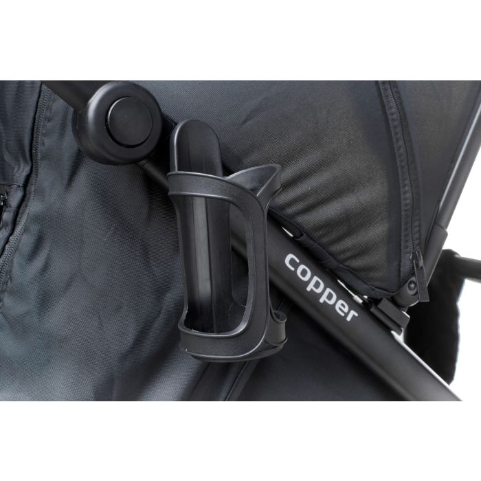 4Baby sportinis vežimėlis COPPER juodas