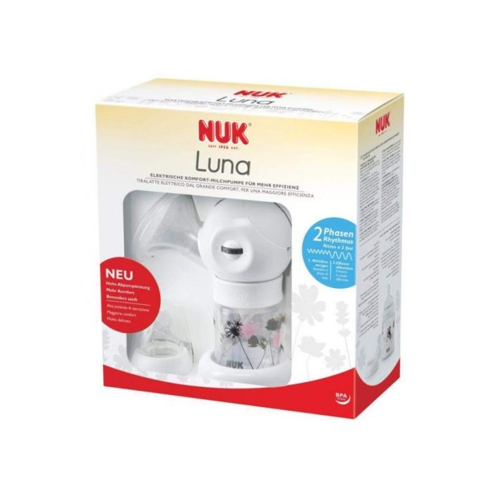 NUK Luna elektrinis pientraukis pieno nusitraukimui