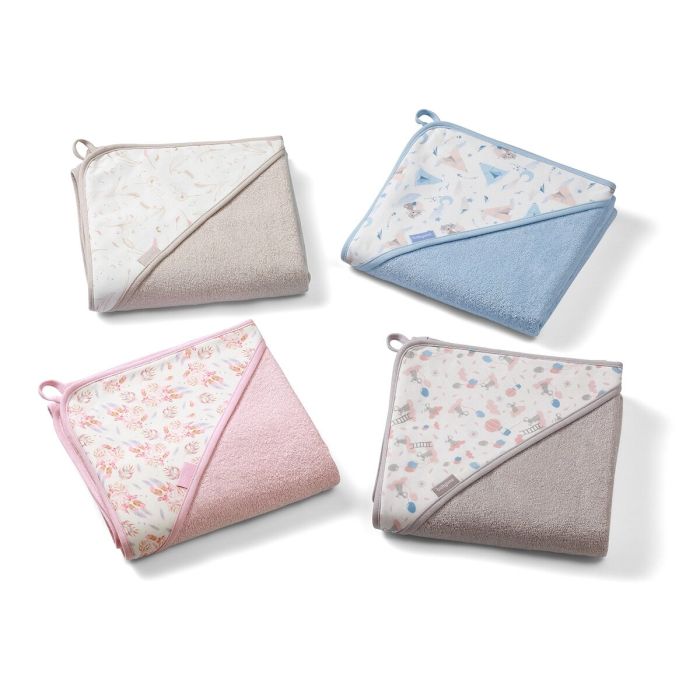 BabyOno rankšluostis su gobtuvu frotinis 100x100 mėlynas 1552/02