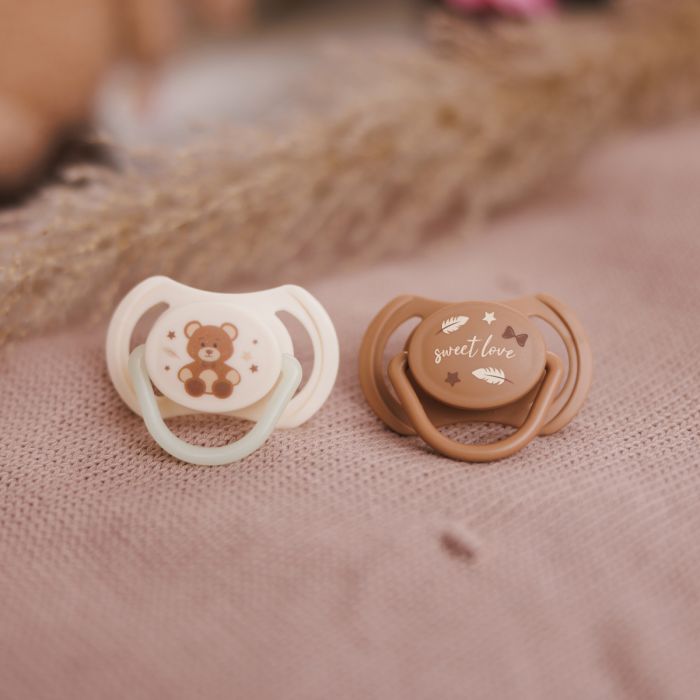 Babyono čiulptukas silikoninis simetrinis 0-6m 1669/01