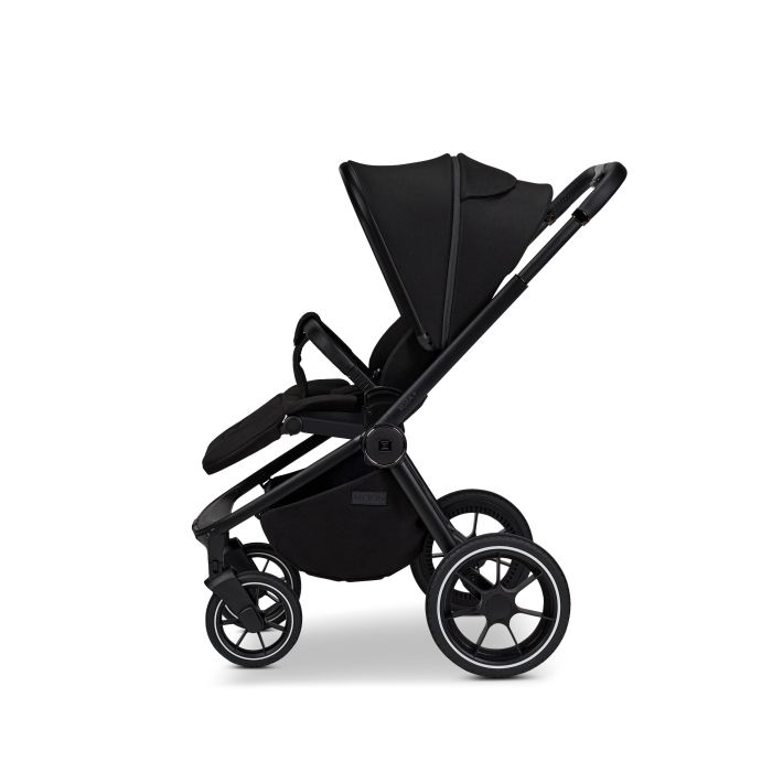 Moon vežimėlis 2/1 Resea+  K25 juodas