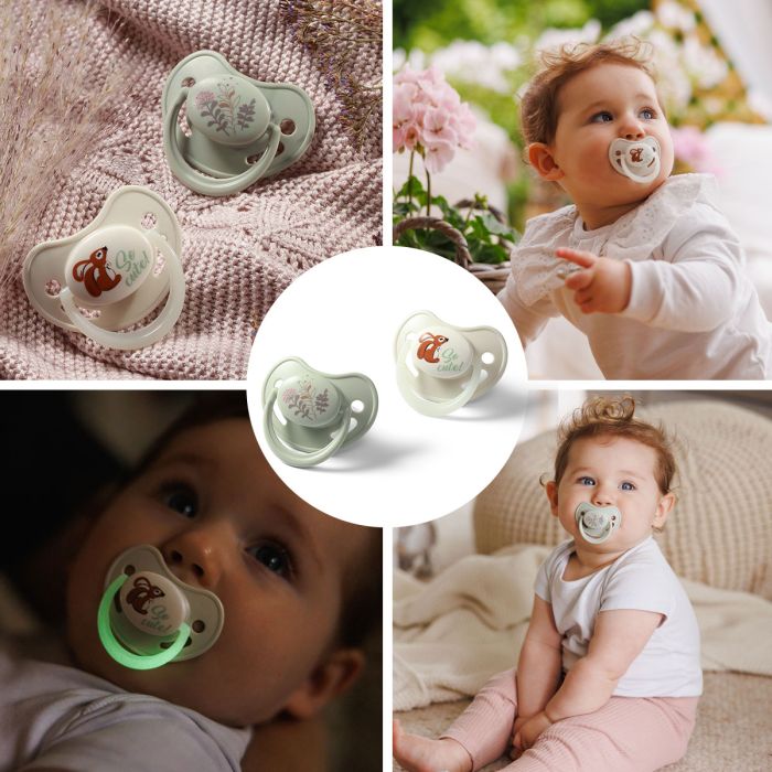 Babyono čiulptukas silikoninis anatominis 6-18m 1670/02