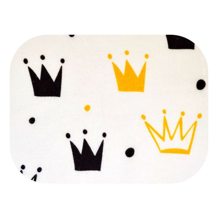Flanelinis vystyklas kūdikiui "Crown" 70x80cm 1vnt.
