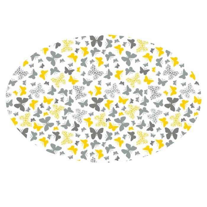 Flanelinis vystyklas kūdikiui "Butterfly" 70x80cm 1vnt. 