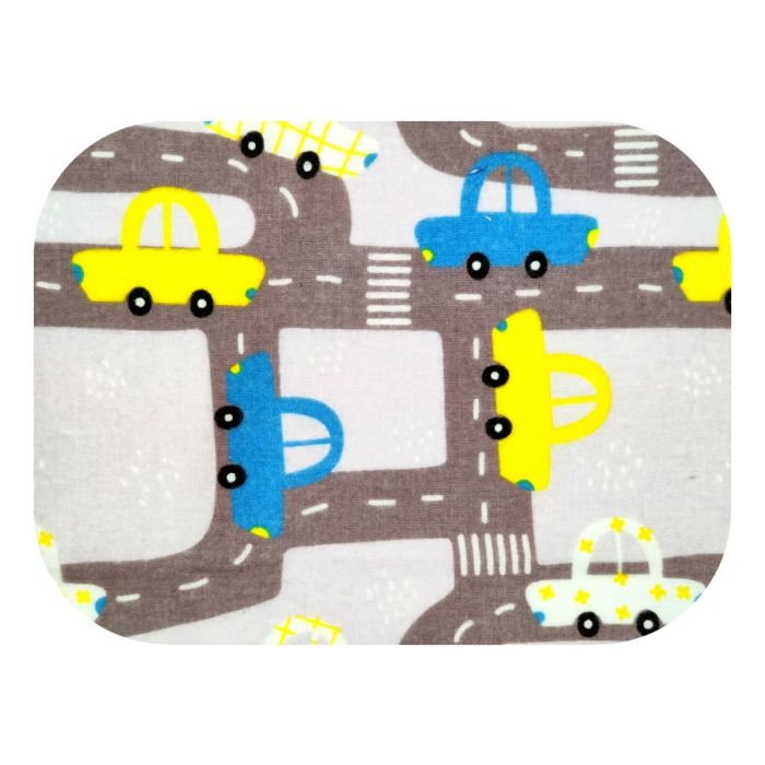 Daugkartinis neperšlampamas paklotas 45x55cm "Cars"