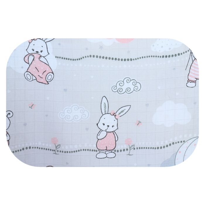 Flanelinis vystyklas kūdikiui "Lovely" 70x80cm 1vnt.