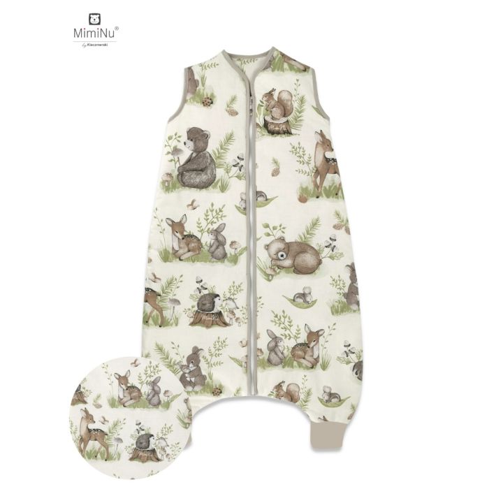 Miegmaišis kūdikiui "Calm forest" su kojomis 2-2.5tog