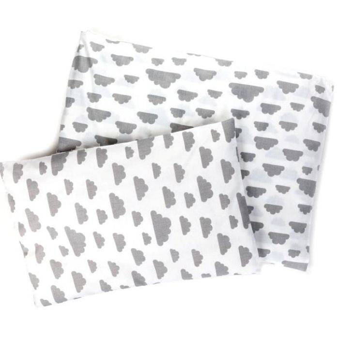 Patalynė kūdikio lopšiukui 80x70cm "Clouds" 