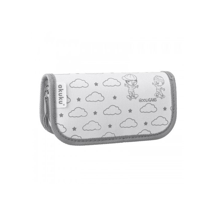 Kūdikio nagučių ir plaukų priežiūros komplektas pilkas