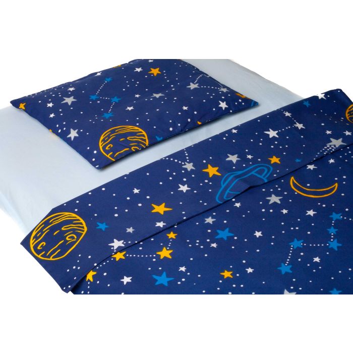Kūdikio patalynės komplektas 135x100 "Universe"   
