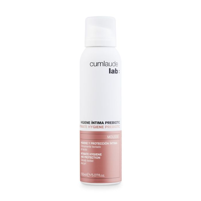 CUMLAUDE švelnios intymios higienos valomosios putos PREBIOTIC, 150 ml