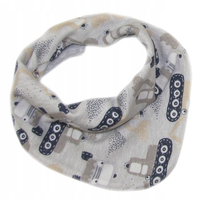 Kepurytė ir kaklaskarė kūdikiui "Love" - Grey