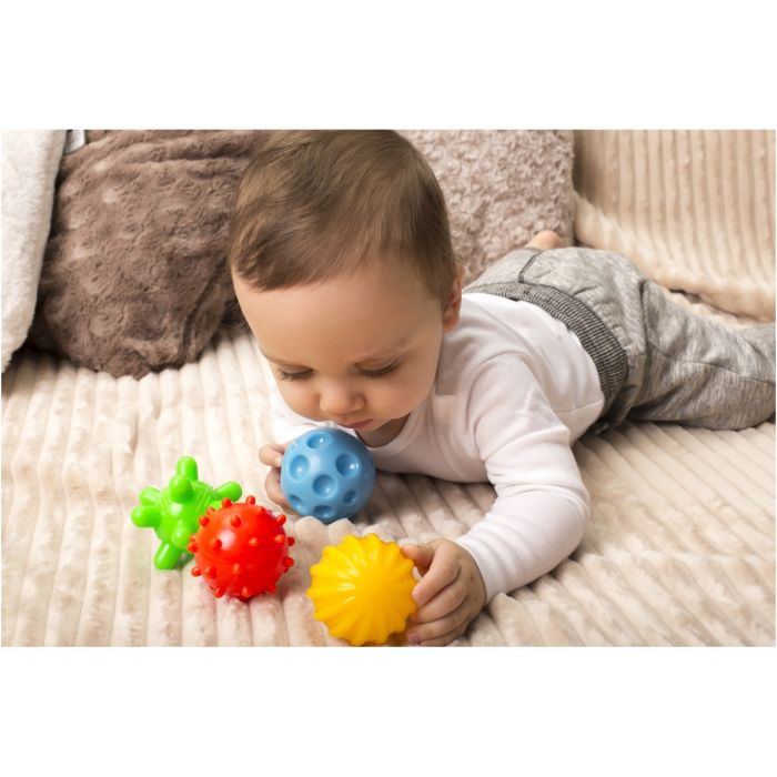 Kamuoliukai sensorikos vystymui "Sensory" 4 vnt