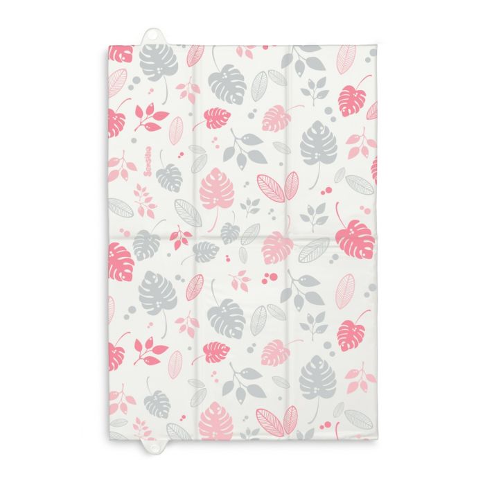 Kėlioninis neperšlampamas daugkartinis paklotas "Flora" 40x58 cm rausvas