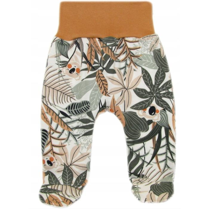 Drabužėliai kūdikiui "Tropics brown" 2 dalių 