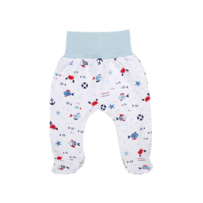 Kelnytės kūdikiui "Crabs iceberg", su pėdutėmis I Drabužiai kūdikiams