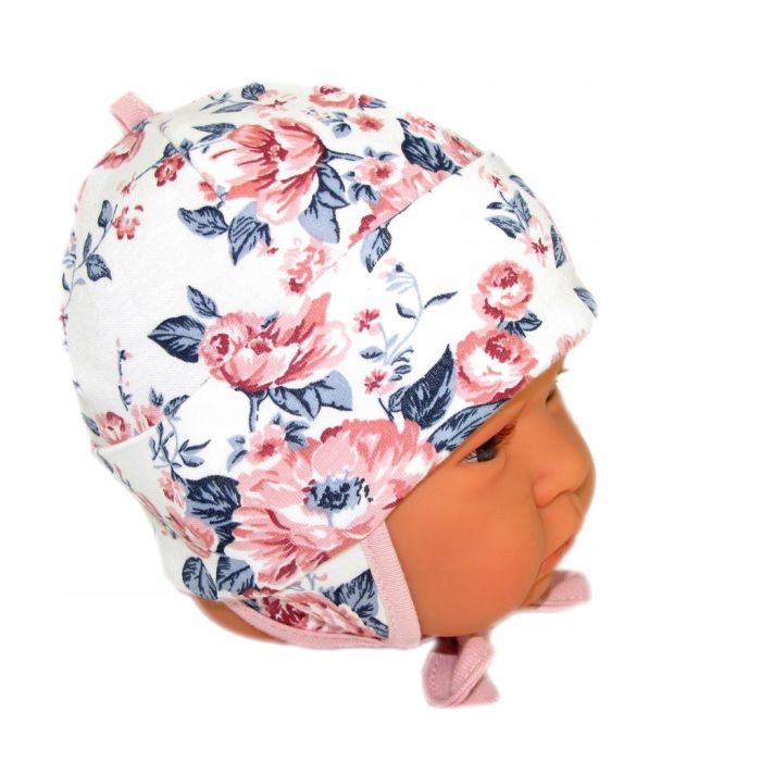 Kepurytė ir kaklaskarė kūdikiui "Cosy" - English rose