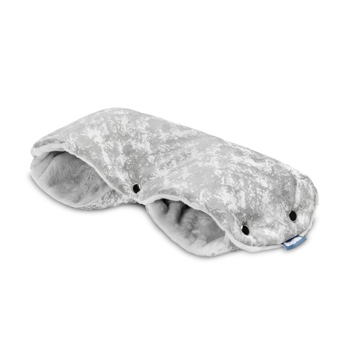 Pirštinės-mova vežimėliui ar rogėms "Bundle up" pilkos spalvos