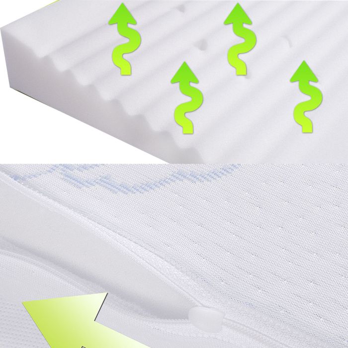 Kūdikio pagalvė 60x38cm "Klin Luxe" Aloe Vera