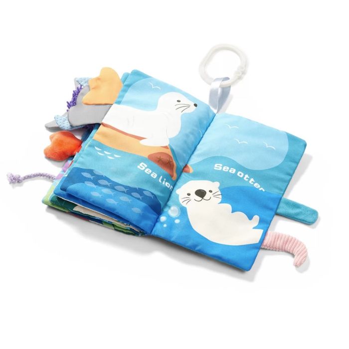 Minkšta kūdikio knygutė "OCEAN"