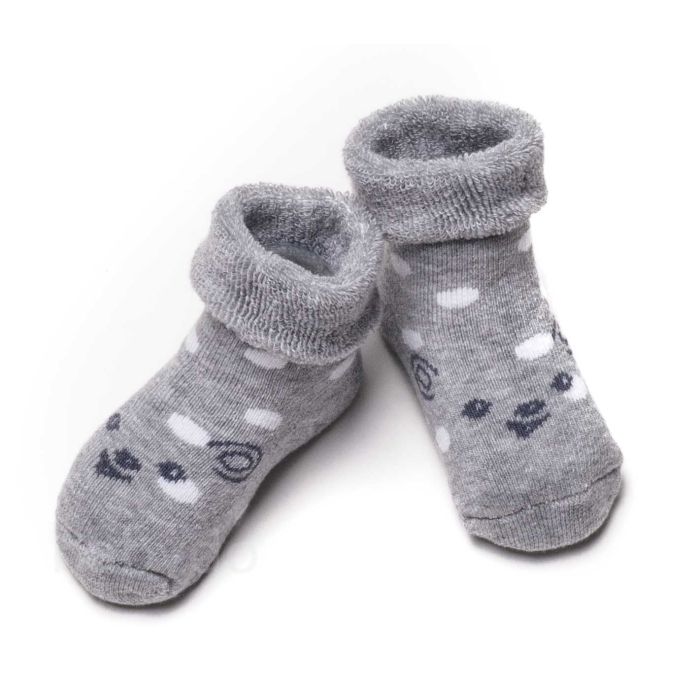 Frotinės kojinytės kūdikiui Mouse grey