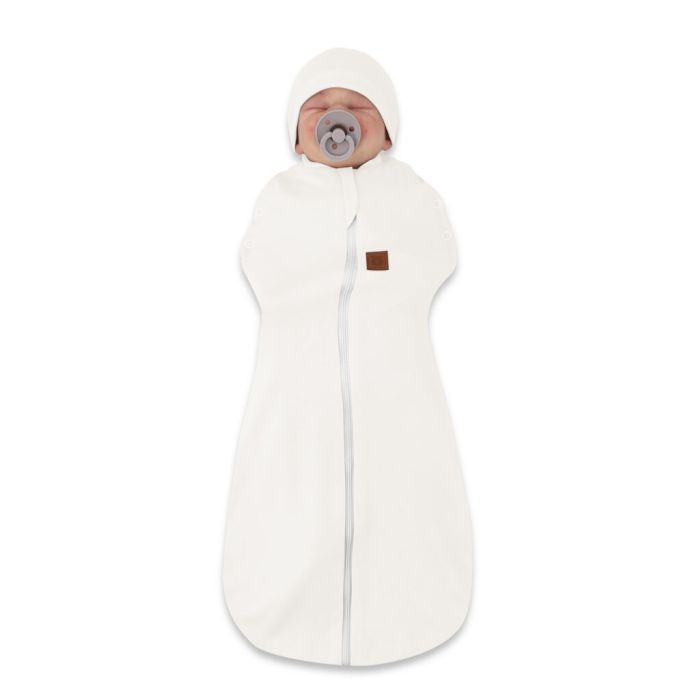 Vystyklas kokonas kūdikiui Teddy interlock super soft ecru