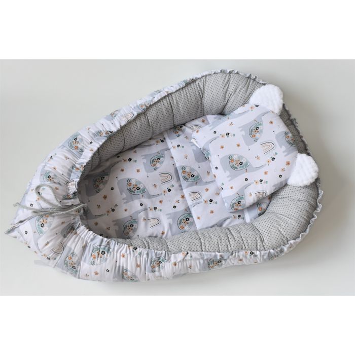Kūdikio lizdelis "Elephants" 