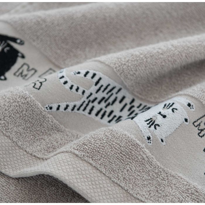 Rankšluostis "Mufasa"  pilkas