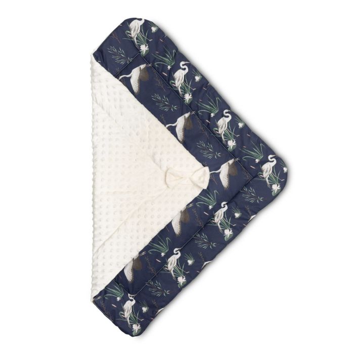 Dvipusis vokelis kūdikiui "Birds" melsvas