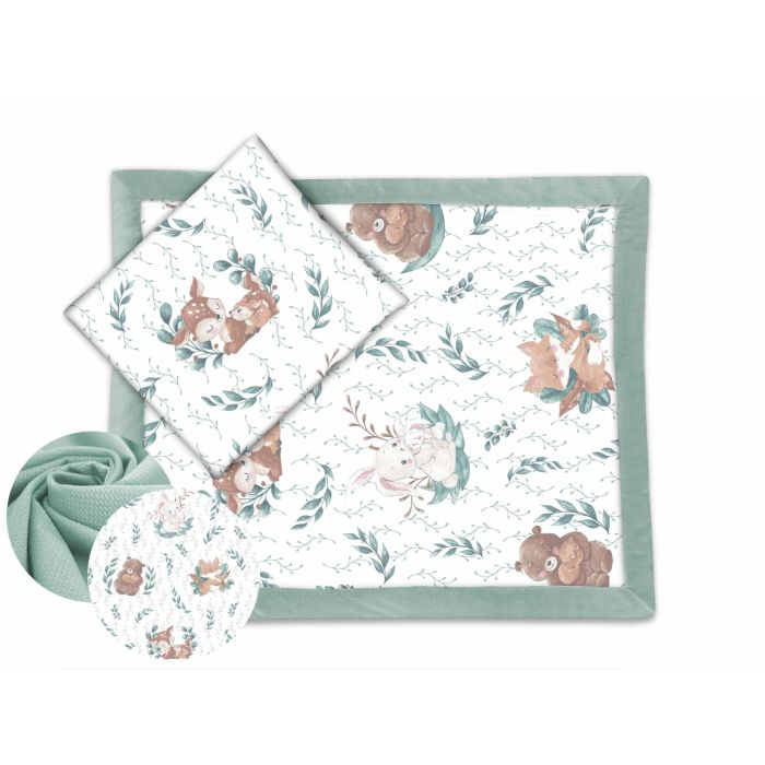 Pledas su pagalve kūdikiui  "Mommy bunny" 