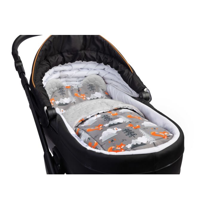 Komplektas kūdikiui "Mountain high" pledas 56x76 cm ir pagalvė 36x28 cm 